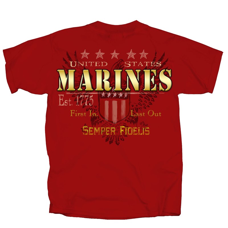 MARINES SHIELD GRUNGE TAMSG-R-ADL