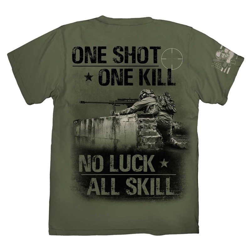 One shot one kill no luck just skill откуда эта фраза