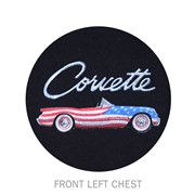 CORVETTE FLAG AMERICA CVCFA-B-ADL View 2